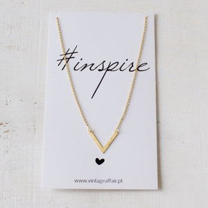 V necklace