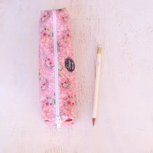 Load image into Gallery viewer, floral pink Pencil case