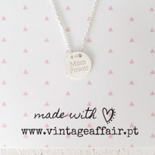 Load image into Gallery viewer, Mom power necklace