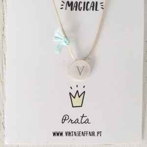 Letter necklace