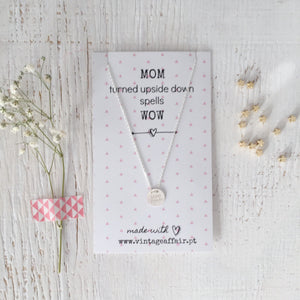 Mom power necklace