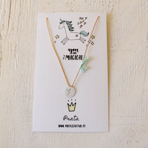 angel tassel necklace