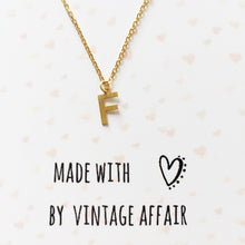 Load image into Gallery viewer, Letter necklace