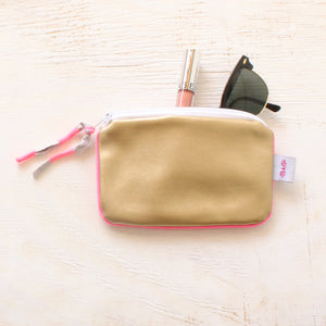 gold and neon mini