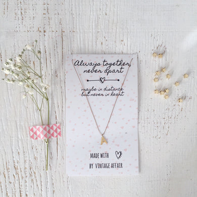 Letter necklace