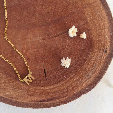 Letter necklace