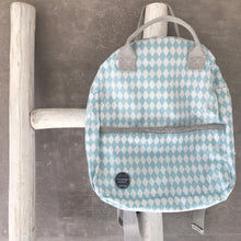Load image into Gallery viewer, mochila pequena duas alças AQUA