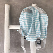 Load image into Gallery viewer, mochila pequena duas alças AQUA