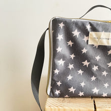Load image into Gallery viewer, Lancheira BOX estrelas fundo antracite