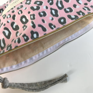 Bolsa grande ANIMAL PRINT ROSA