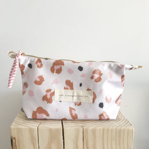 Estojo ou necessaire XL ANIMAL PRINT
