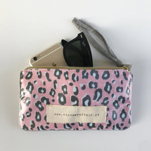 Bolsa pequena ANIMAL PRINT ROSA