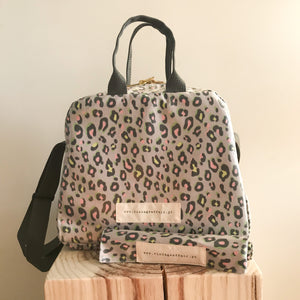 Lancheira ANIMAL PRINT CAQUI