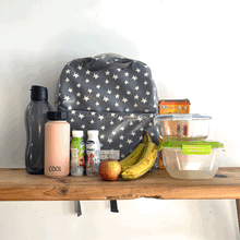 Load image into Gallery viewer, Mochila térmica ESTRELAS ANTRACITE