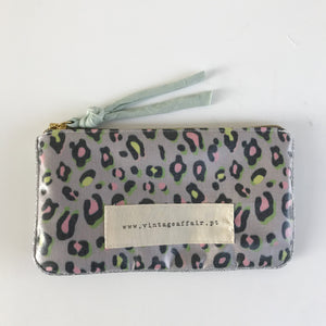 Bolsa pequena ANIMAL PRINT CAQUI