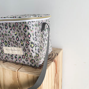 Lancheira grande ANIMAL PRINT caqui