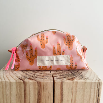 Necessaire grande CACTOS ROSA