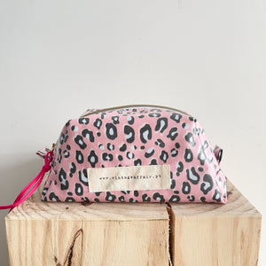 Necessaire grande ANIMAL PRINT ROSA