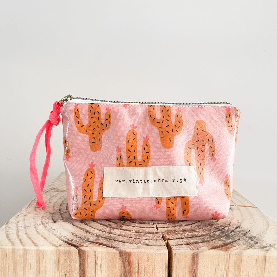Bolsa média CACTOS ROSA