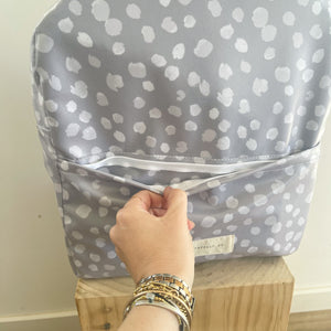 Mochila térmica DOTS CINZA