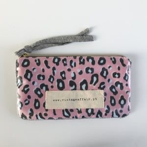 Bolsa pequena ANIMAL PRINT ROSA