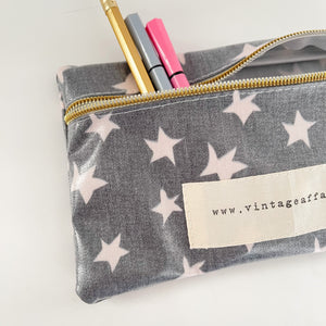 Estojo/ bolsa estrelas ANTRACITE