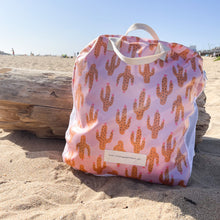 Load image into Gallery viewer, Mochila de rede CACTOS ROSA