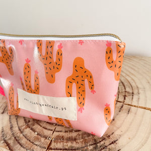 Bolsa média CACTOS ROSA