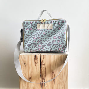 Lancheira BOX animal print verde