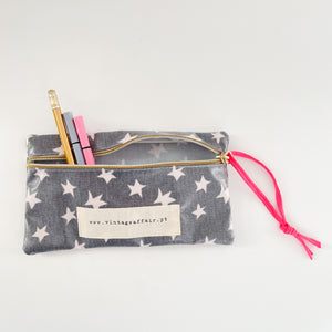 Estojo/ bolsa estrelas ANTRACITE