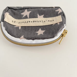 Porta moedas ESTRELAS ANTRACITE