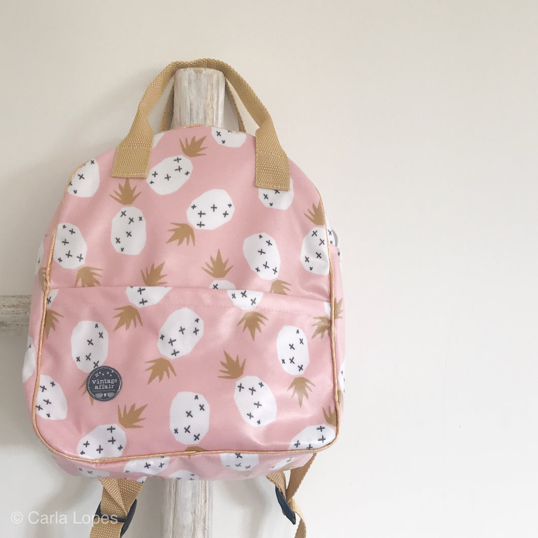 Mochila pequena duas alças ANANÁS
