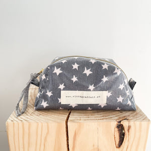 Necessaire grande ESTRELAS ANTRACITE