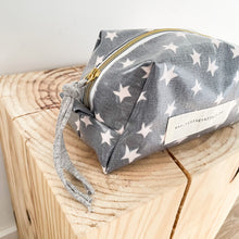 Load image into Gallery viewer, Necessaire grande ESTRELAS ANTRACITE