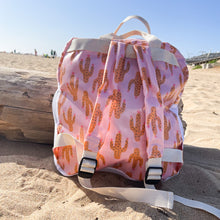 Load image into Gallery viewer, Mochila de rede CACTOS ROSA