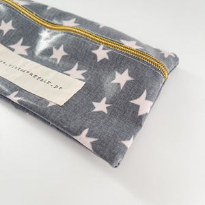 Estojo/ bolsa estrelas ANTRACITE