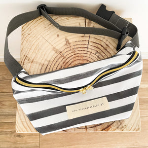 Bolsa de cintura RISCAS PRETAS