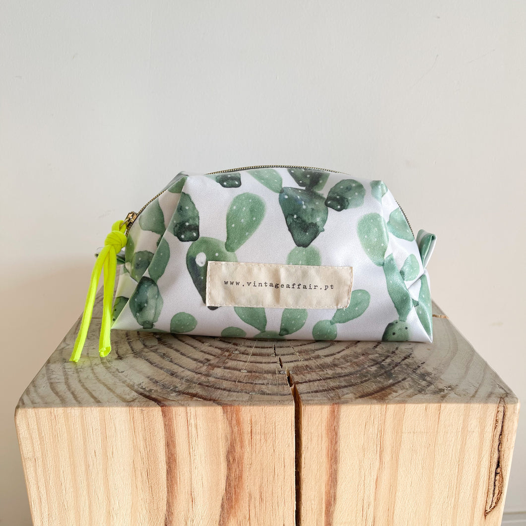 Necessaire grande CACTOS VERDES