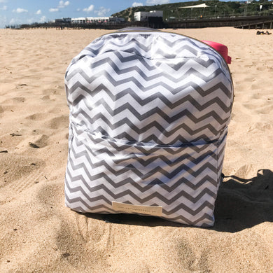 Mochila térmica CHEVRON cinza