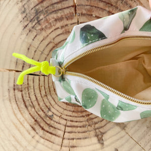 Necessaire pequeno CACTOS VERDES