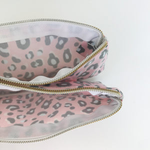 Estojo duplo ANIMAL PRINT ROSA