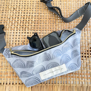 Bolsa de cintura CINZA