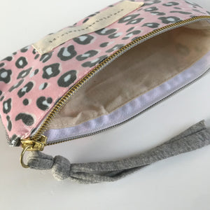 Bolsa pequena ANIMAL PRINT ROSA