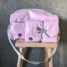 Load image into Gallery viewer, Saco de passeio PINK STARS