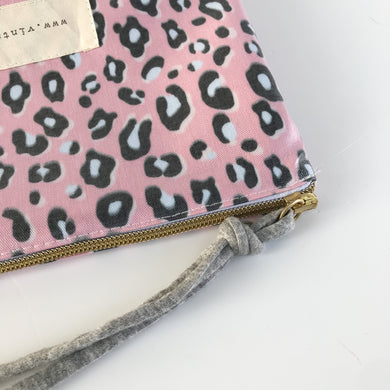 Bolsa grande ANIMAL PRINT ROSA