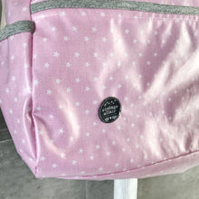 Load image into Gallery viewer, Saco de passeio PINK STARS
