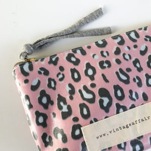 Bolsa média ANIMAL PRINT ROSA