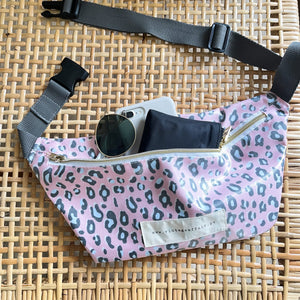 Bolsa de cintura ANIMAL PRINT rosa