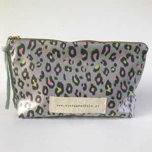 Bolsa grande ANIMAL PRINT CAQUI
