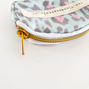Porta moedas ANIMAL PRINT VERDE